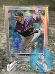 2022 Topps Chrome German Marquez #219 SP Rainbow Prizm Colorado Rockies